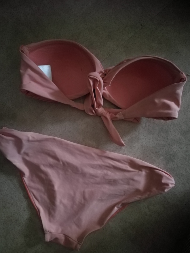 H&M- Bikini alaosa Housut persikka S -koko 36/38