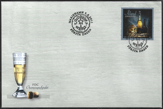 FDC Åland 2011  Samppanjalöytö  LaPe ÅL 339