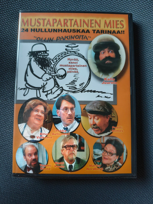 Mustapartainen mies DVD