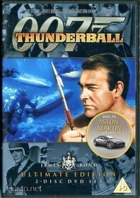 * James Bond Thunderball Ultimate Edition R2 Suomit. on Uusi