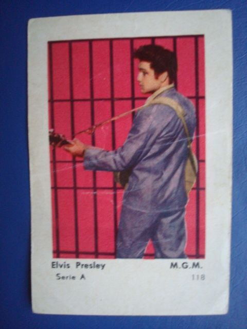 Purkkakuvat Hellas: Serie A 118, ELVIS PRESLY