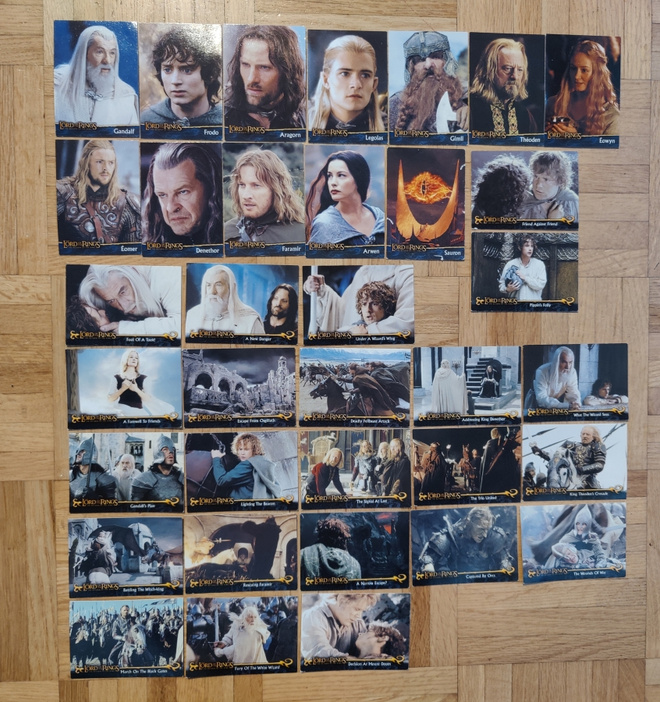 Lord of the Rings -keräilykortit