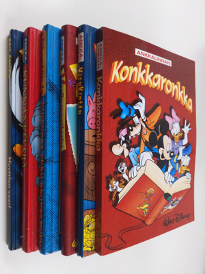 Tony Strobl : Aku Ankka setti (6 kirjaa)