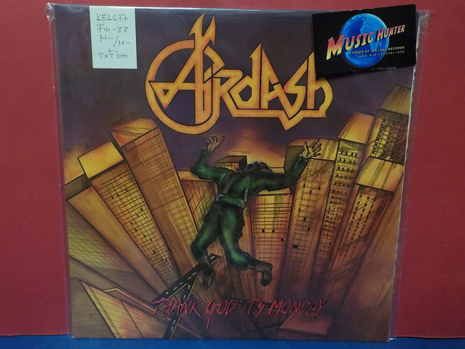 Airdash - Thank God It's Monday M-/M- LP