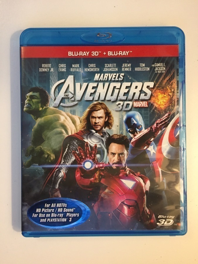 Marvel's The Avengers (Blu-ray 3D + Blu-ray) 2012