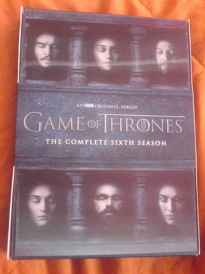 Game of thrones , kausi 6 , 5 DVD