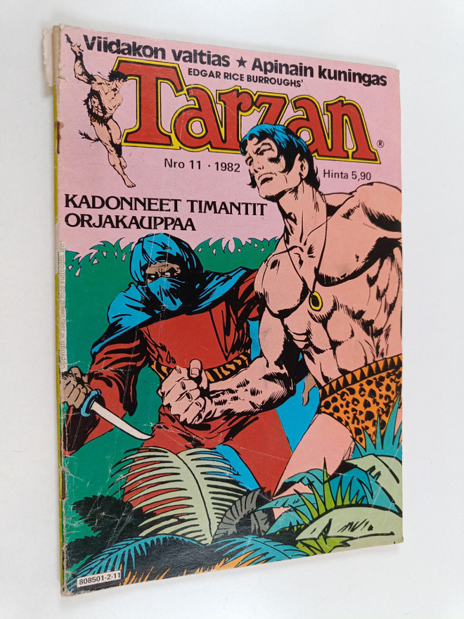 Edgar Rice Burroughs : Tarzan 11/1982 : Kadonneet timanti...
