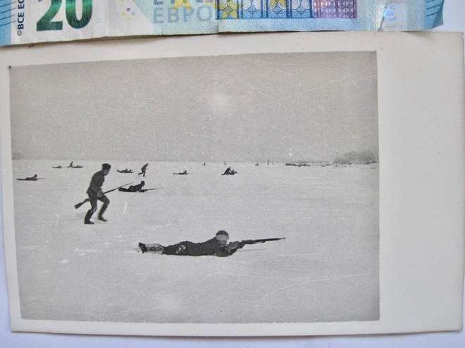 VANHA Valokuva Suojeluskunta Kuopio 1921 Postikorttikoko