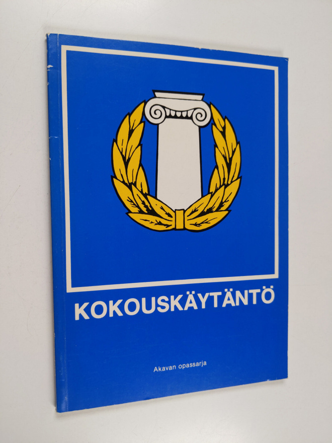 Risto Piekka : Kokouskäytäntö