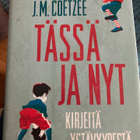 AUSTER - COETZEE: TÄSSÄ JA NYT kirjeitä ystävyydestä - pikkukuva 1