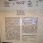 Rudolf Dašek    :::   Dialogues  :::  VINYYLI    LP     1979 - pikkukuva 2