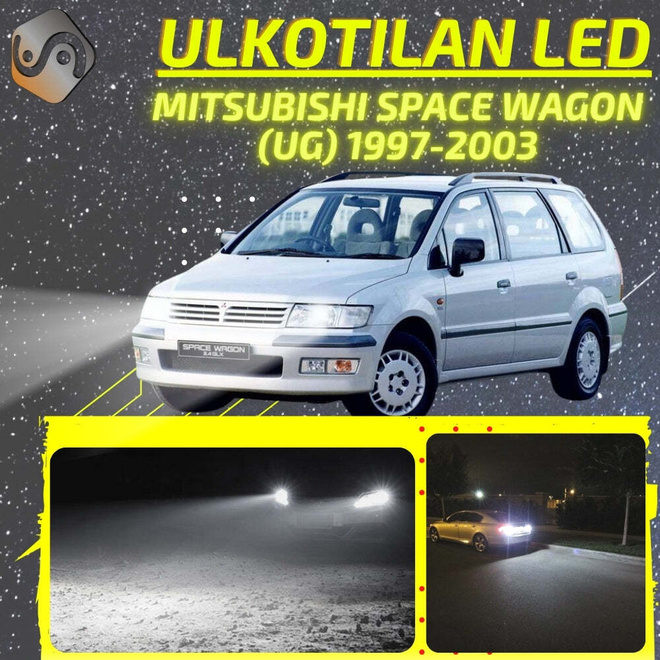 SPACE WAGON (UG) 1997-2003 Ulkoiset LED -valot
