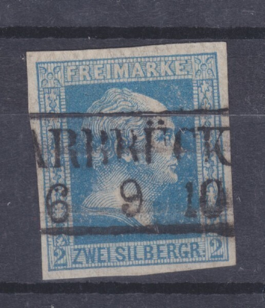 Saksa Reich Preussi 1857 Mi7 Mi 110€