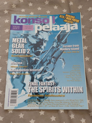konsolipelaaja lehti 10/01