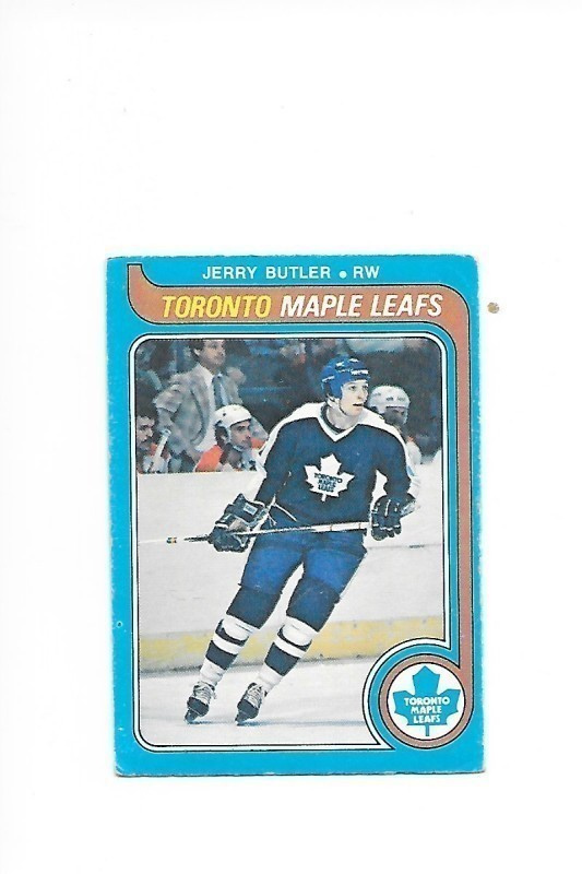 1979-80 OPC #393 Jerry Butler Toronto Maple Leafs