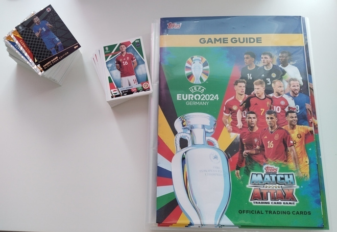 2024 Euro Topps  jalkapallokortteja alk. 0,25e/kpl