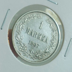 1 markka 1907 - pikkukuva 1