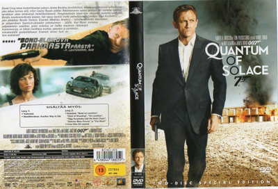 James Bond:Quantum Of Solace (14 506) k -FI- suomik. DVD (2)