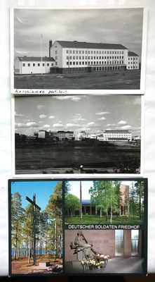Rovaniemi Postitalo, yleiskuva, Deutscher Soldaten Friedhof