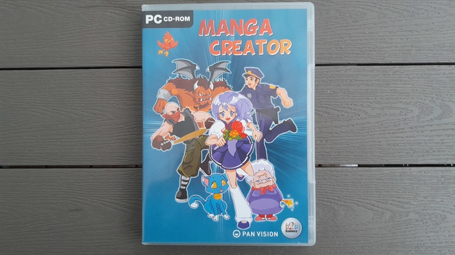 PC CD: Manga Creator, Manga sarjakuvien tekoon (2007)