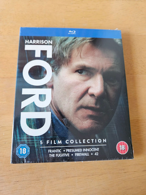 Harrison Ford Collection (5 x Blu-ray, uusi)