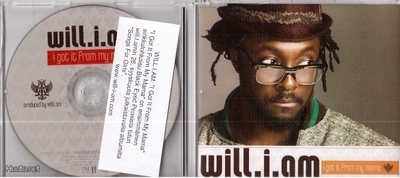 cds will.i.am I Got It From My Mama