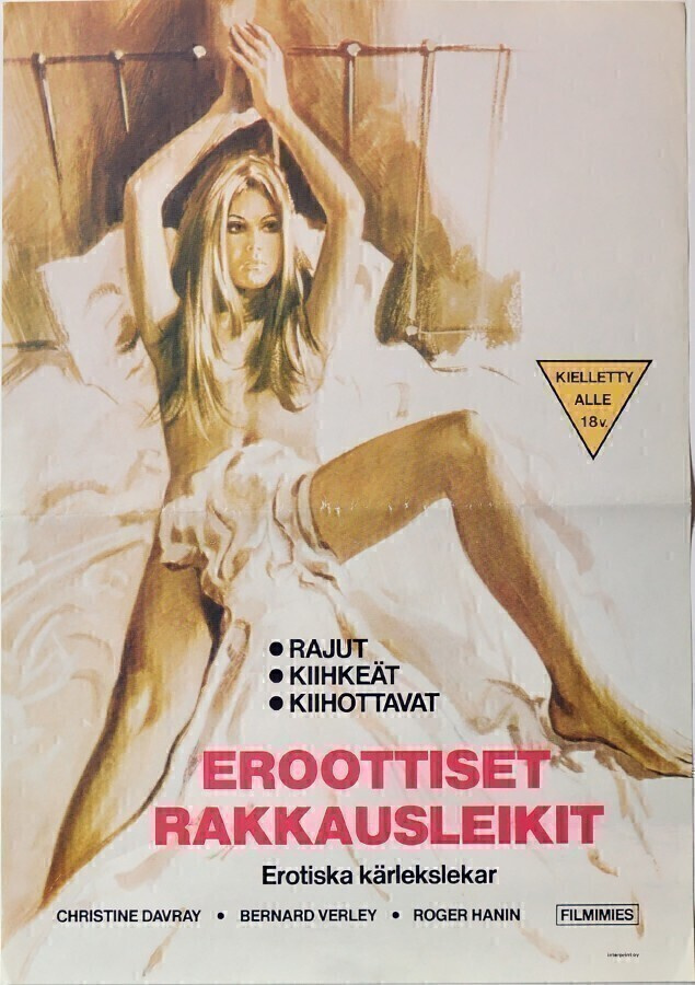 Elokuvajuliste: Eroottiset rakkausleikit (K-18)