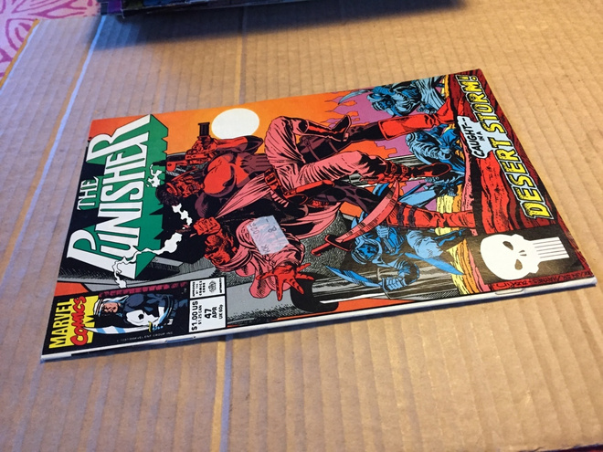 MARVEL THE PUNISHER 47/1991 HYVÄ