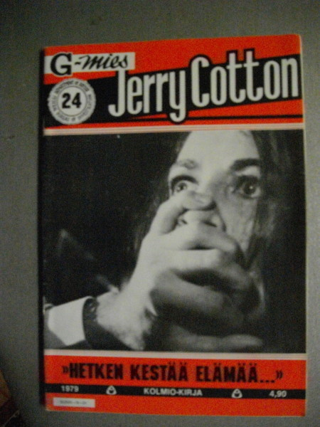 Jerry Cotton 24/1979: "Hetken kestää elämää..." (16.3)