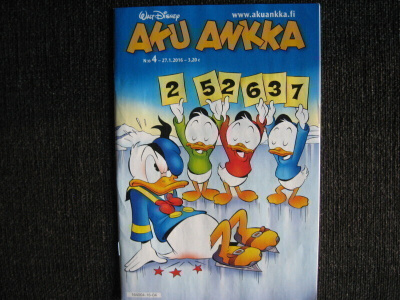 Walt Disney*Aku Ankka N:o 4/2016