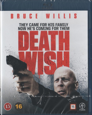 Death Wish (Blu-ray) (2018) Bruce Willis (UUSI)