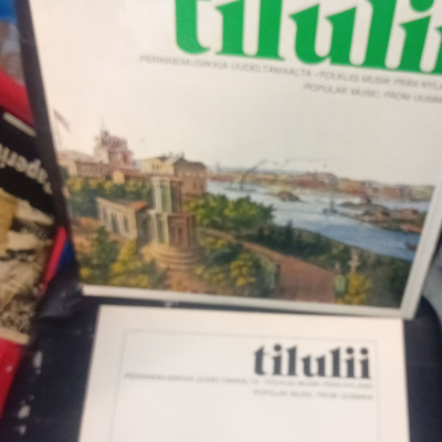 2LP TILULII - perinnemusiikkia Uudeltamaalta ( SIS POSTIKUL)