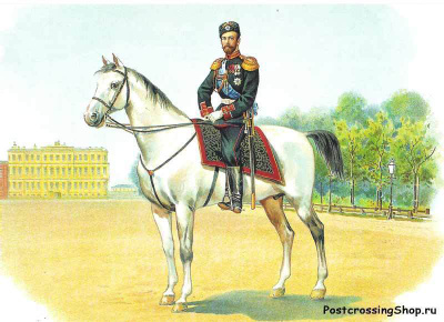 Nikolai II hevosella #3010/85.
