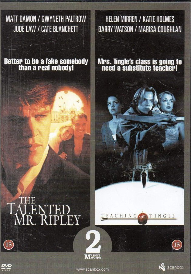 The Talented Mr. Ripley + Teaching Mrs. Tingle  -  DVD