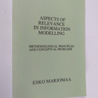 Esko Marjomaa : Aspects of relevance in information model... - pikkukuva 1