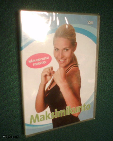DVD KUNTOPLUS 8 kotiharjoittelu: Maksimikunto (Sis.pk:t)
