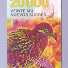 Galapagos Islands 20000 Sucres v.2021 UNC Polymer (Fancy) - pikkukuva 2