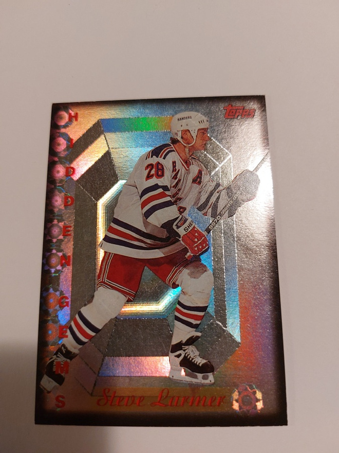 1995-96 Topps Hidden Gems #7HG Steve Larmer