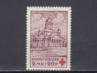1932 Lape 174 Punainen Risti - Helsingin tuomiokirkko *