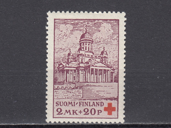 1932 Lape 174 Punainen Risti - Helsingin tuomiokirkko *