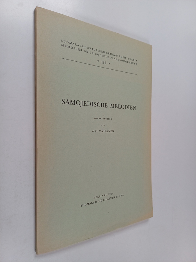 Armas Otto Väisänen : Samojedische Melodien