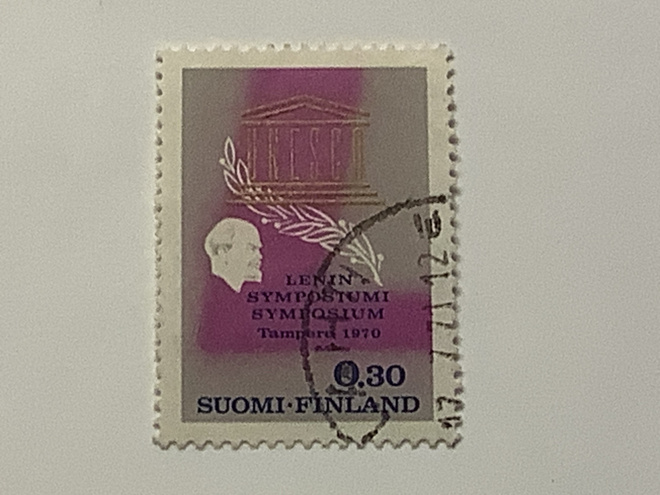 670 / 1970 Lenin-symposiumin o leimattu