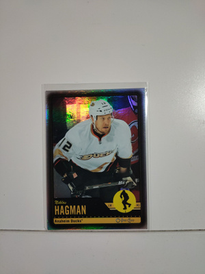 2012-13 O-Pee-Chee - Black Rainbow #341 Niklas Hagman SN100