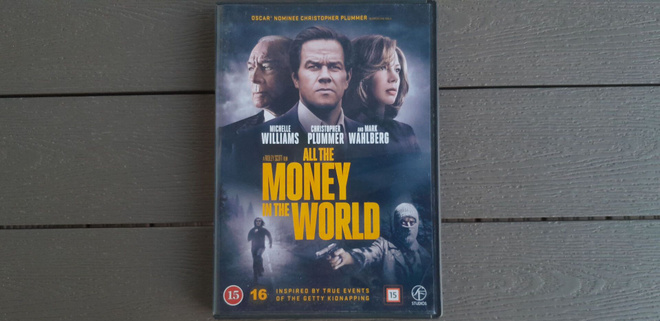DVD: All The Money In The World (Mark Wahlberg 2017)