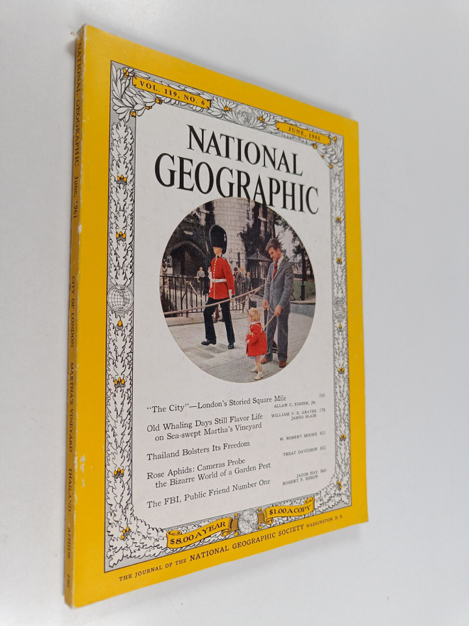 National geographic vol. 119, No. 6 / June 1961