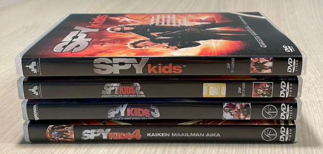 Robert Rodriguez: SPY KIDS -kokoelma (2001-2011) 4DVD
