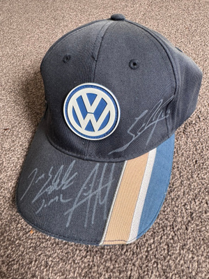 Aito Nimikirjoitus Ogier Mikkelsen Latvala VW lippis