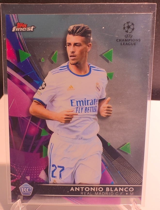Antonio Blanco Rookie - Topps Finest - Real Madrid
