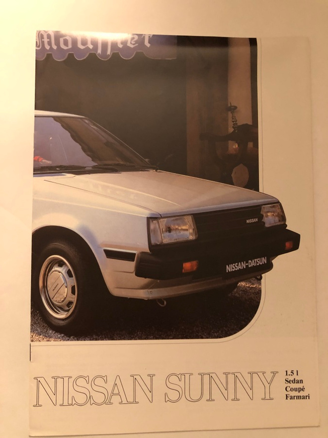 Myyntiesite - Nissan Sunny  - 1982