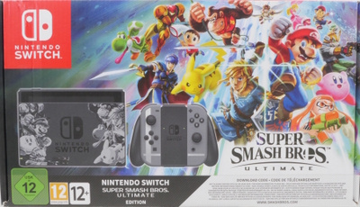 Nintendo Switch Console (Smash Bros. Ultimate Ed